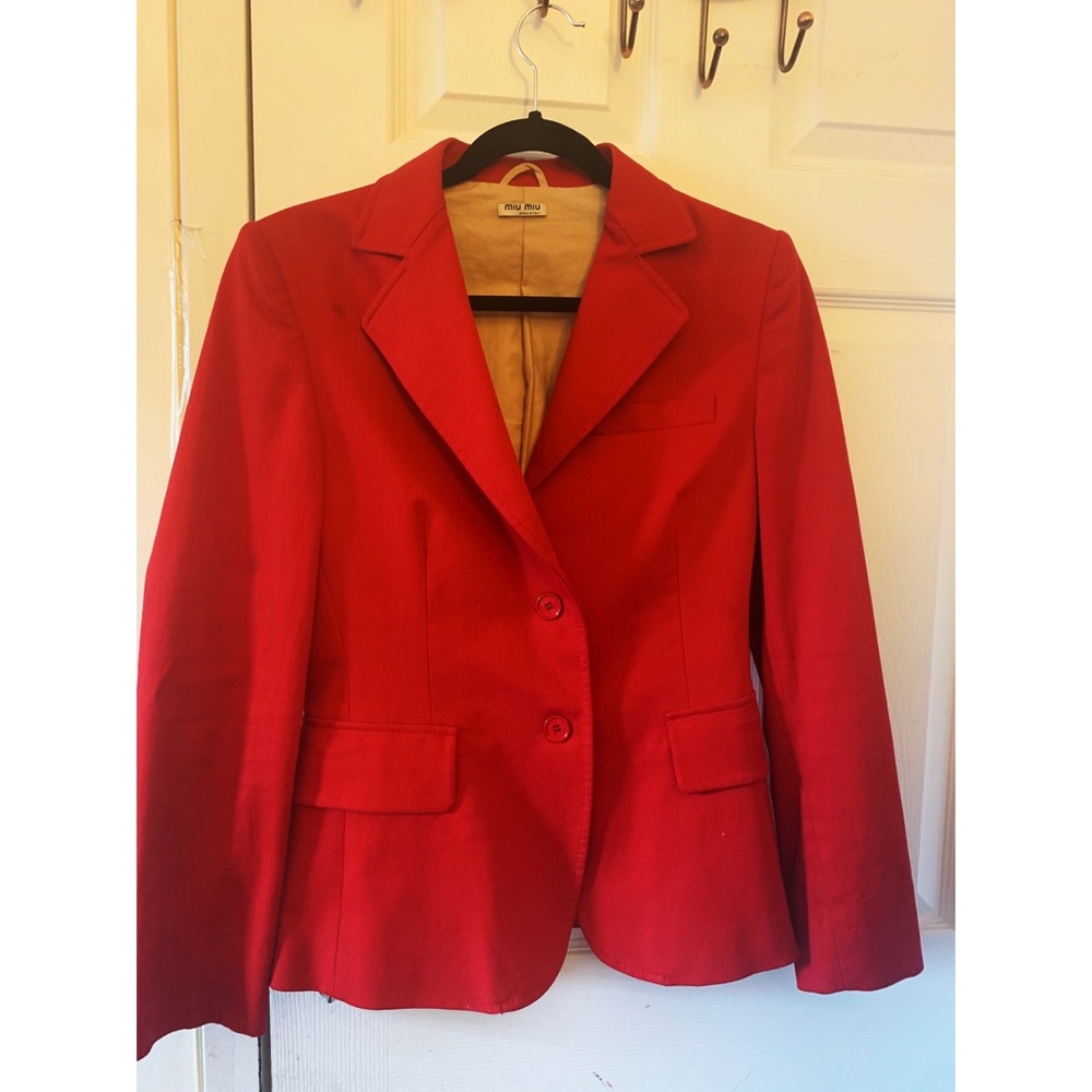MIU MIU PRADA Designer Suit Jacket